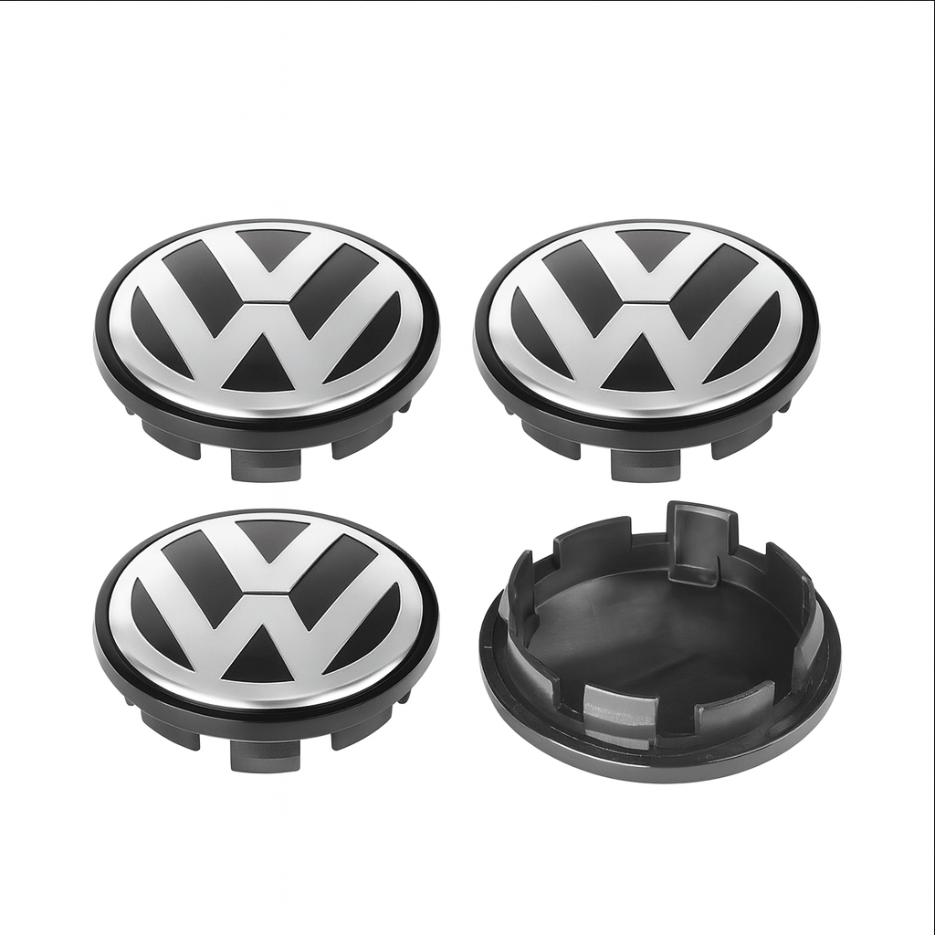 VW ratlankių centro dangteliai – 4 vnt