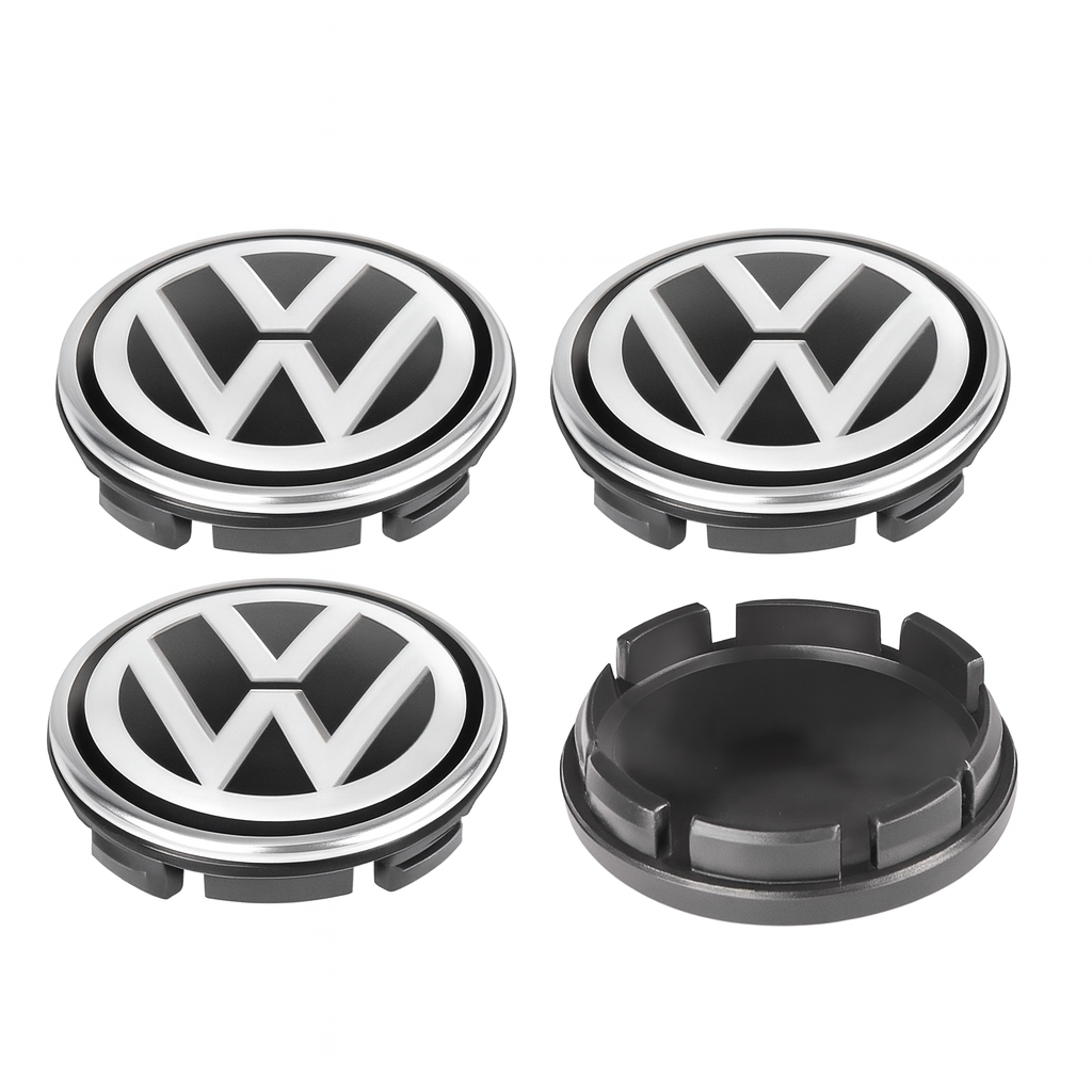 VW ratlankių centro dangteliai – 4 vnt