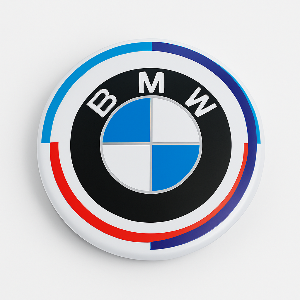 BMW kapoto ir bagažinės emblemos (2 vnt.)