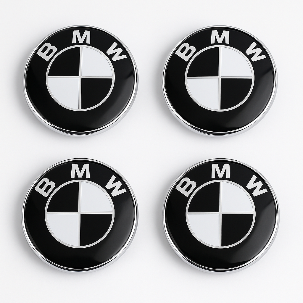BMW ratlankių stebulės dangteliai (4 vnt.)