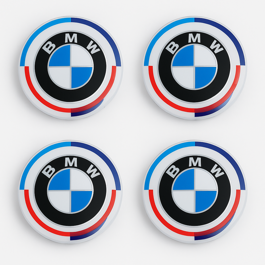 BMW ratlankių stebulės dangteliai (4 vnt.)