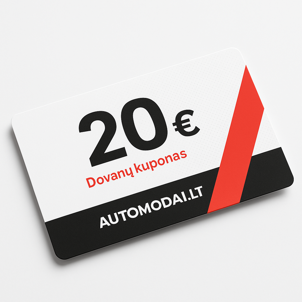 AUTOMODAI • 20€ dovanų kuponas