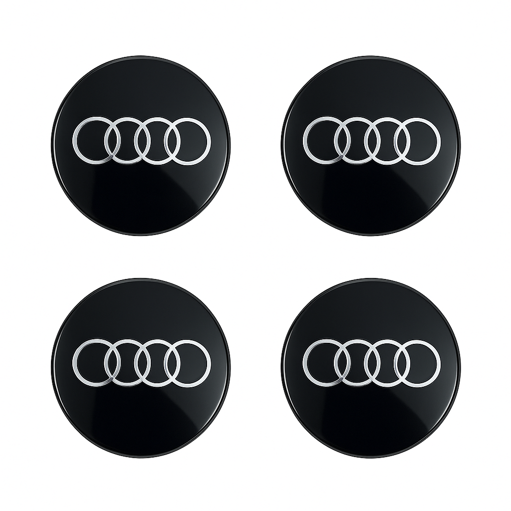 AUDI ratlankių centriniai dangteliai – 4 vnt