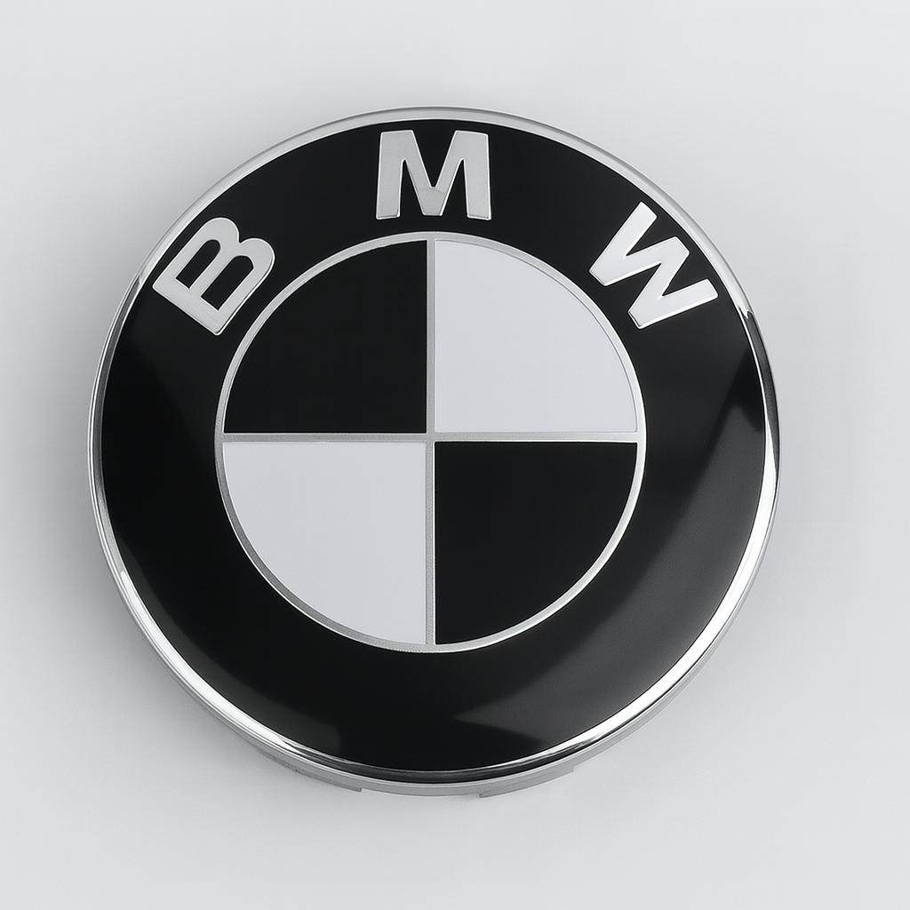 BMW kapoto ir bagažinės emblemos (2 vnt.)