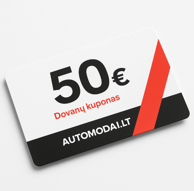 AUTOMODAI • 50€ dovanų kuponas